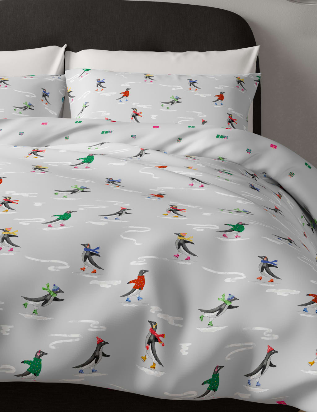 Cotton Rich Penguin Bedding Set 4 of 5