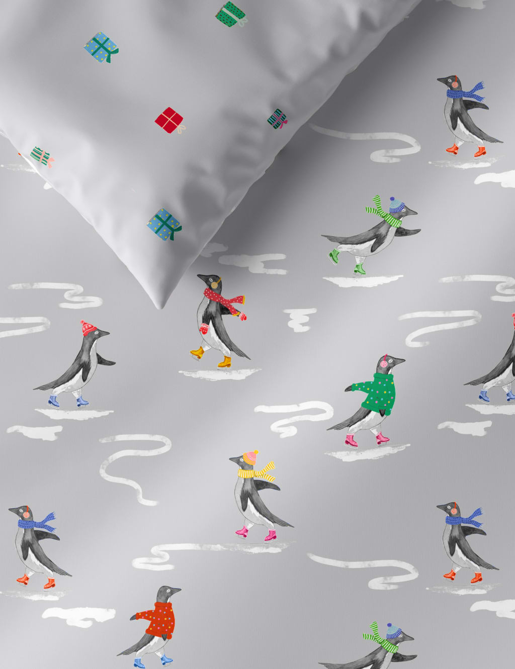 Cotton Rich Penguin Bedding Set 2 of 5