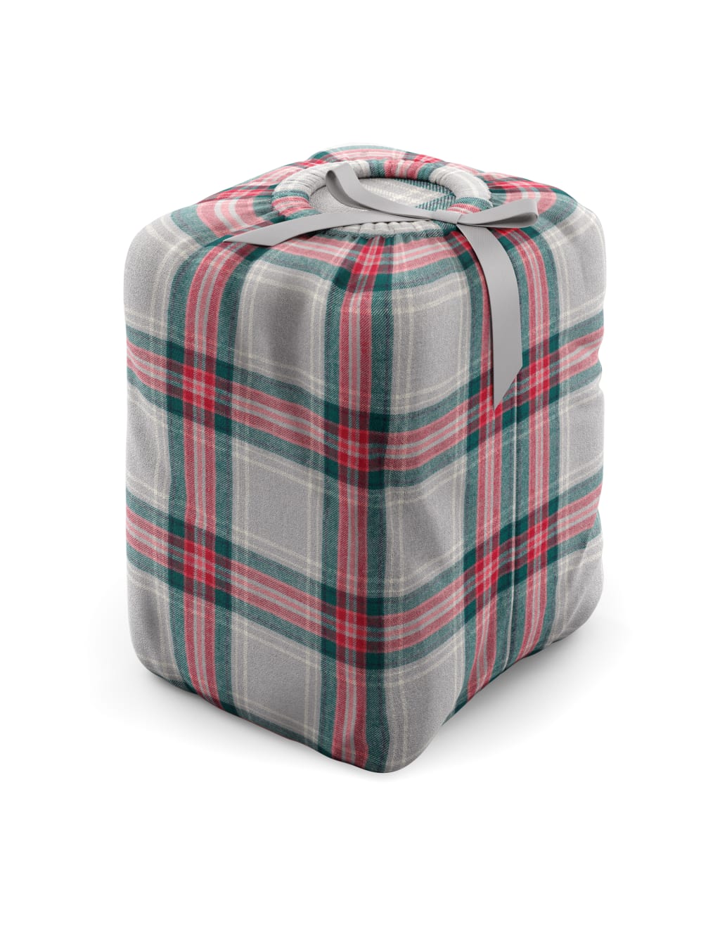 Brushed Cotton Checked Bedding Set 5 of 6