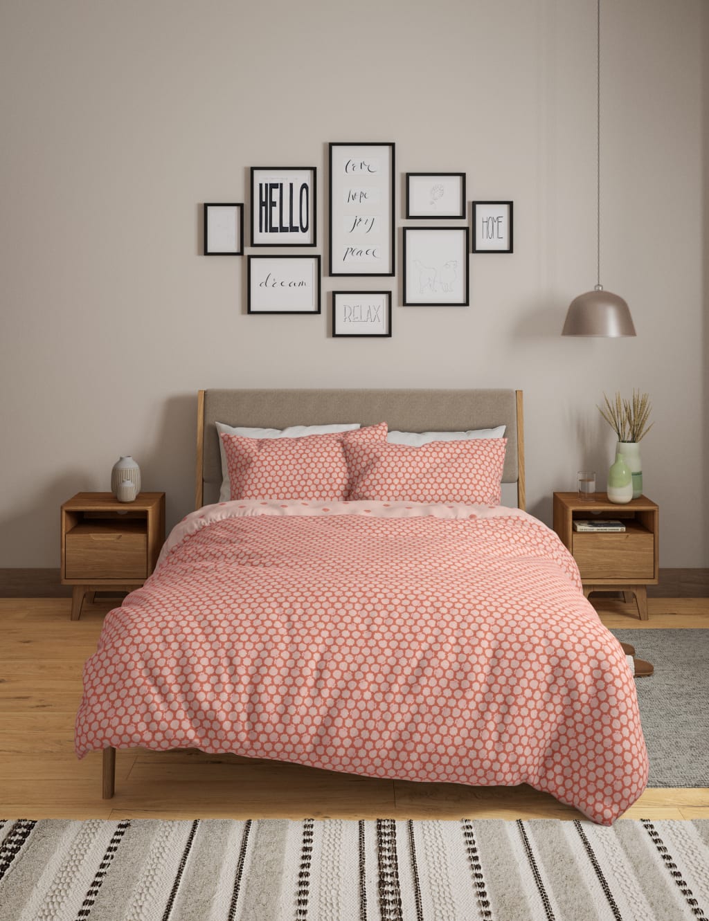 Cotton Mix Shell Bedding Set 5 of 5