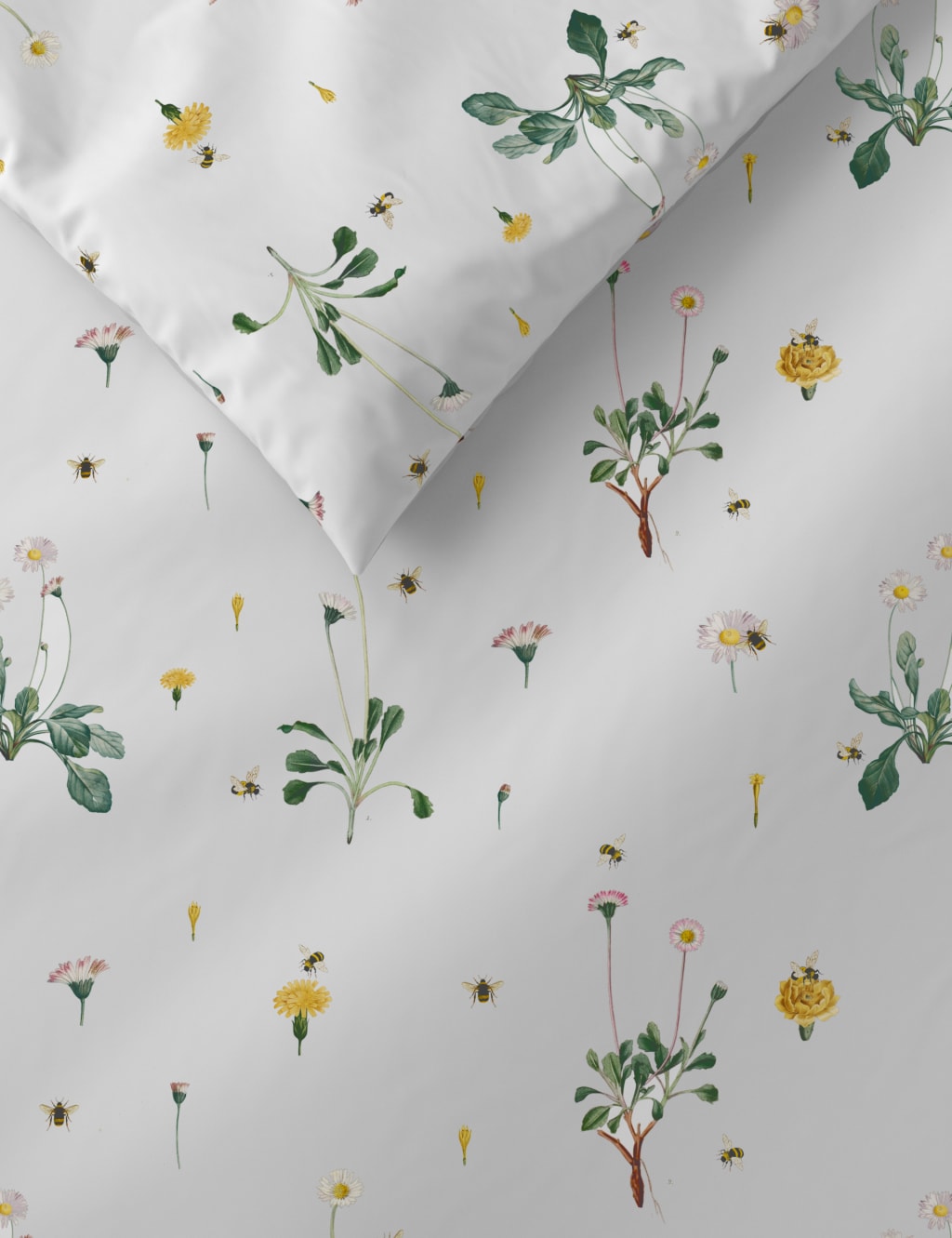 Pure Cotton Floral Bedding Set 2 of 4