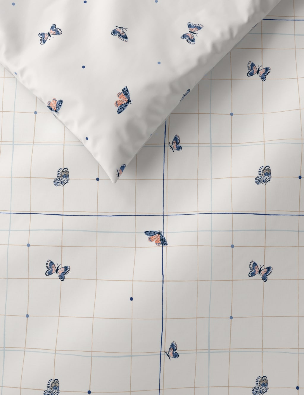Pure Cotton Butterfly Bedding Set 2 of 5