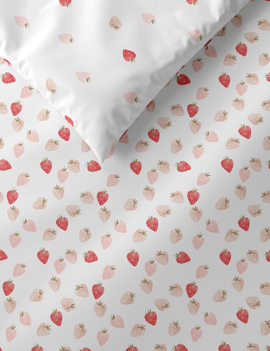 Pure Cotton Strawberry Bedding Set 2 of 5