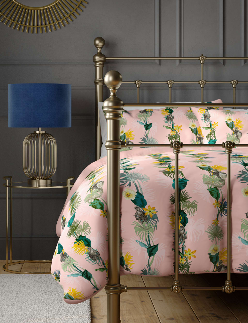 Cotton Rich Tropical Vine Bedding Set 3 of 6