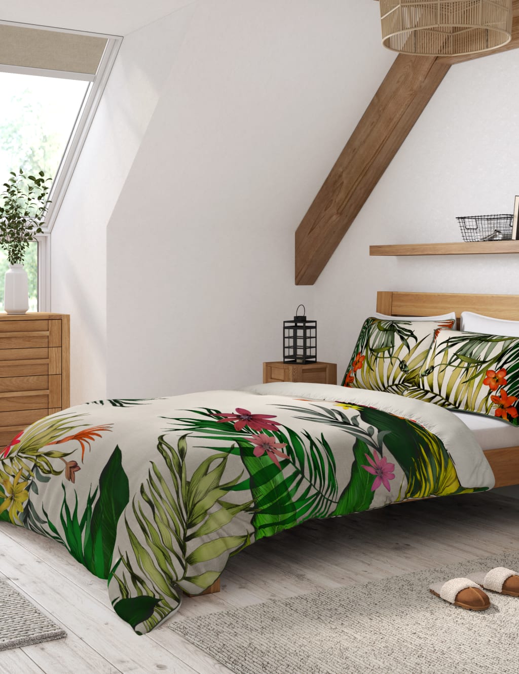 Pure Cotton Jungle Bedding Set 1 of 4