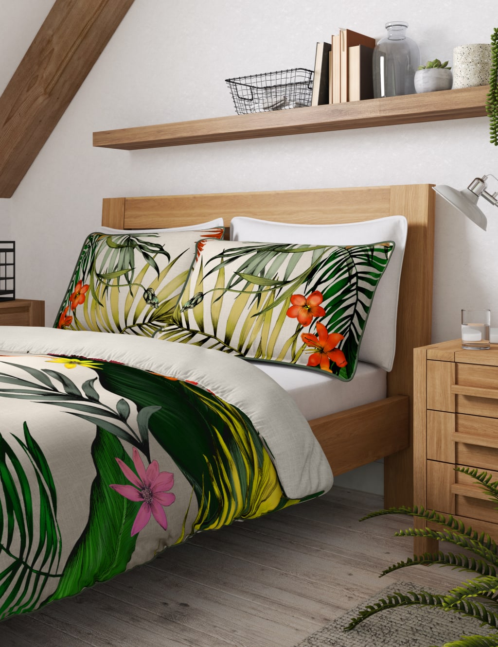 Pure Cotton Jungle Bedding Set 3 of 4