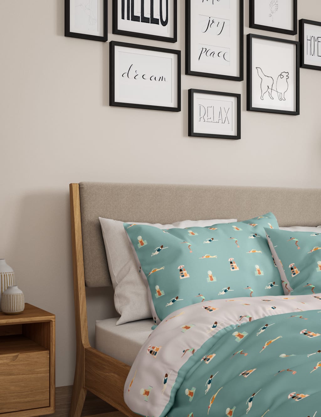 Cotton Rich Swimmers Bedding Set 3 of 5