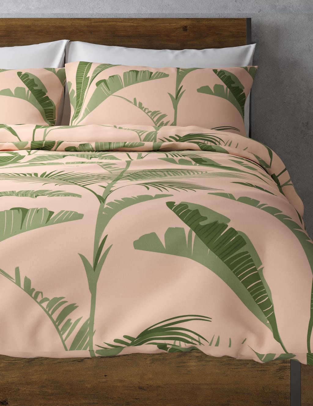 Exotic Palm Printed Bedding Set 1 of 4