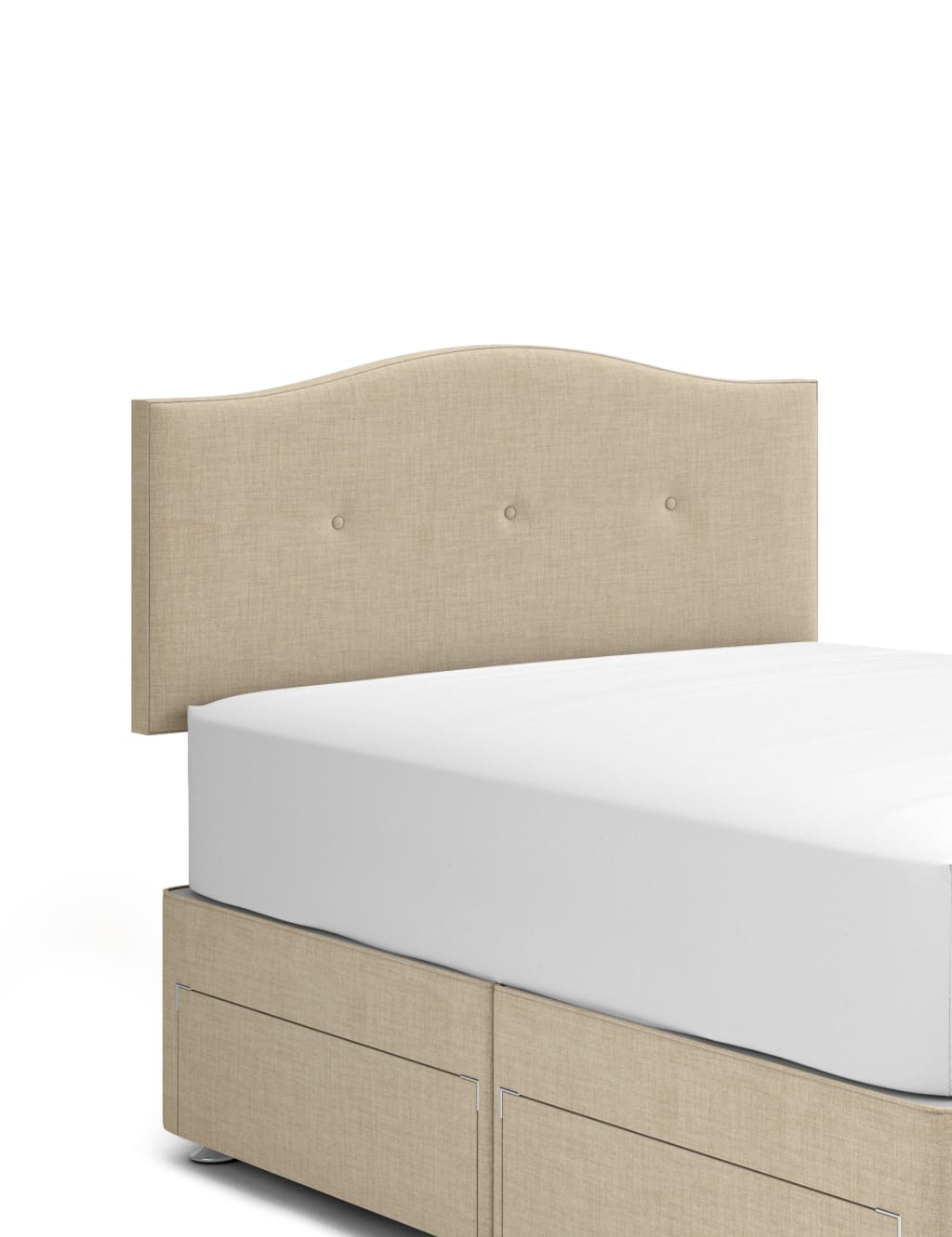 Classic Curved Button Headboard 2 of 4