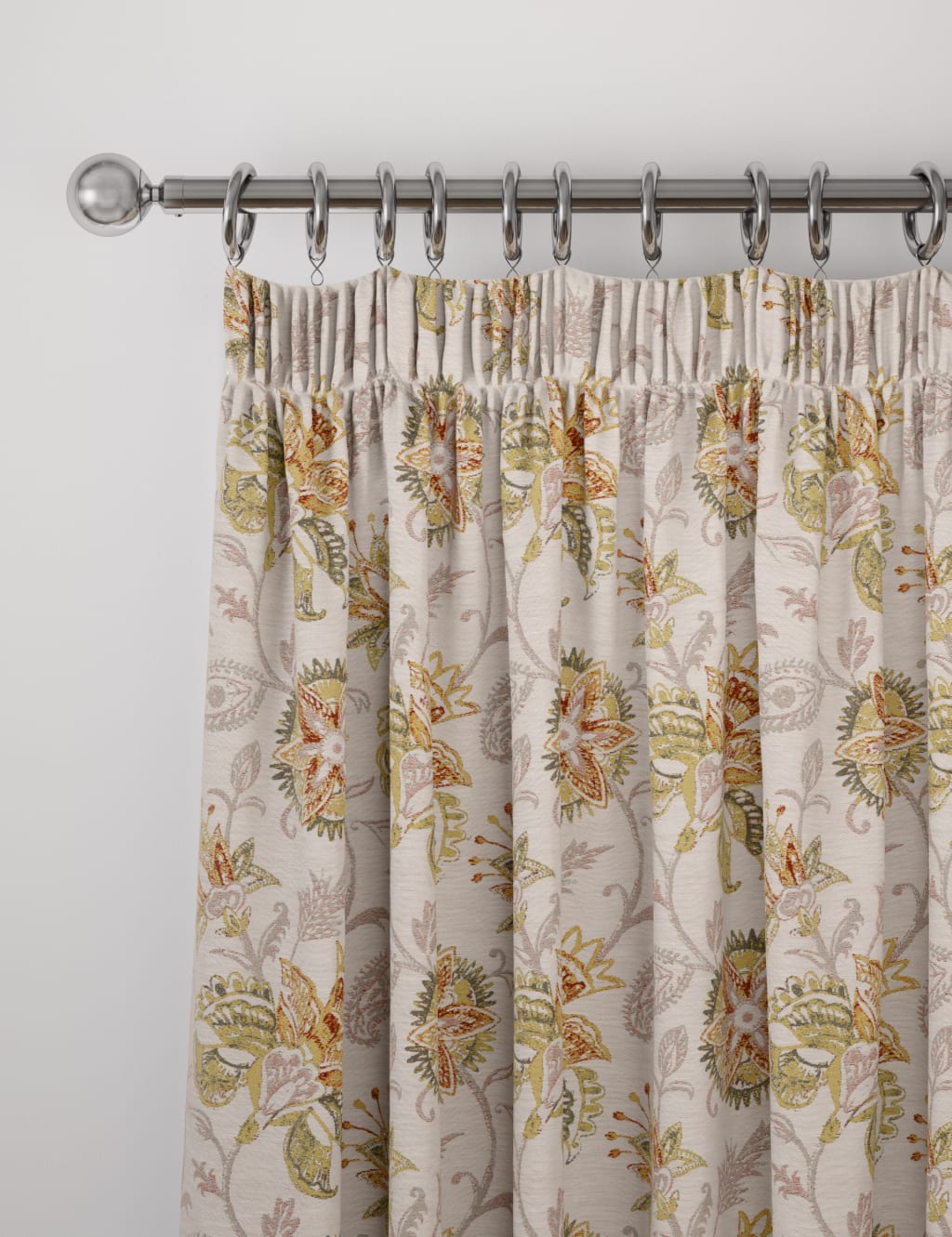 Linda Floral Curtains 3 of 3