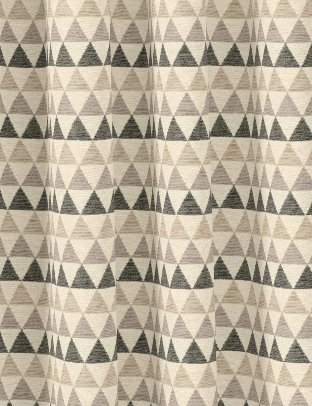 Chenille Triangle Eyelet Curtains 2 of 3