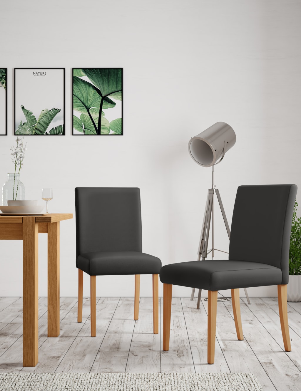 Set of 2 Tromso Dining Chairs 2 of 7