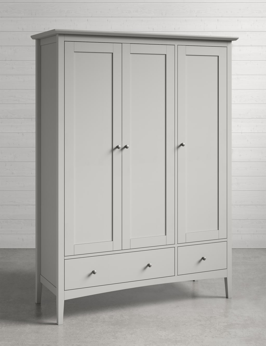 Hastings Grey Triple Wardrobe 1 of 9