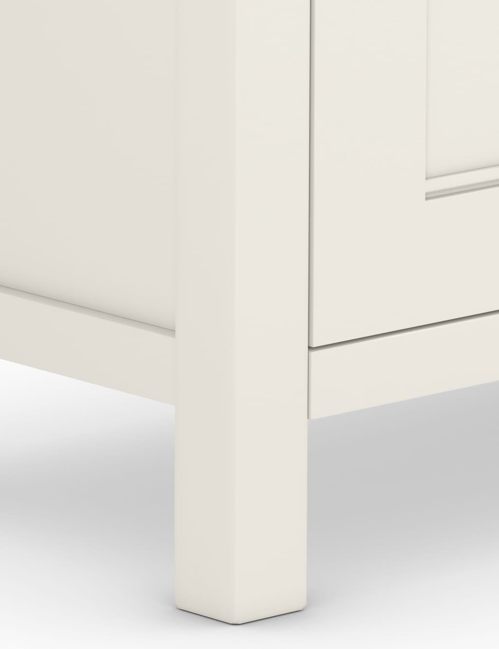 Padstow Ivory 3 Door Sideboard 4 of 7