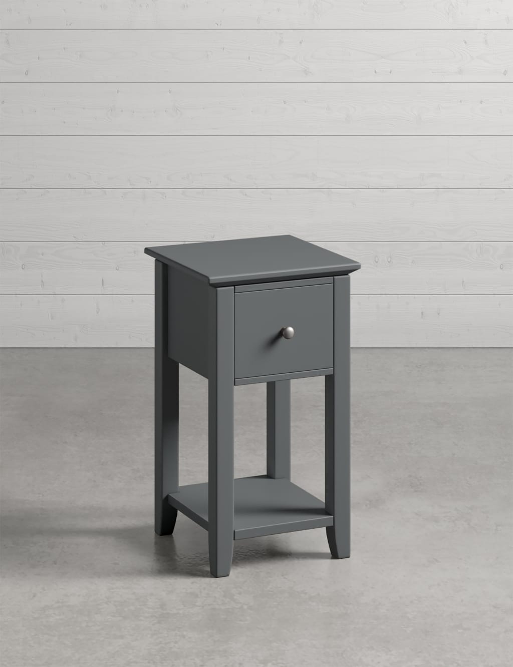 Set of 2 Hastings 1 Drawer Slim Bedside Tables 1 of 9