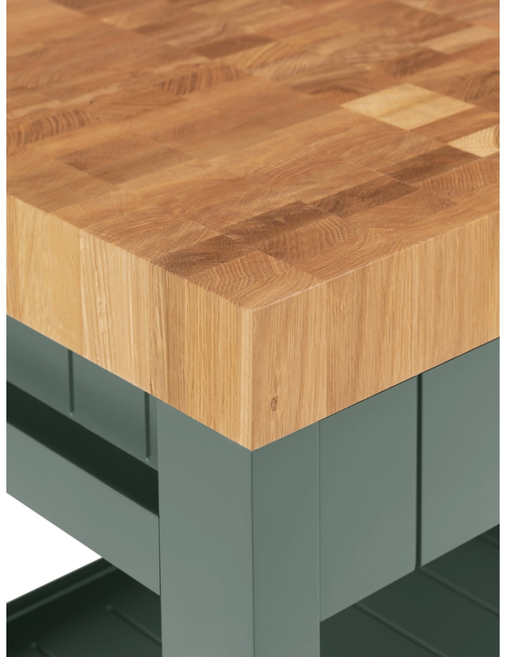 Padstow Butchers Block - Green 5 of 7