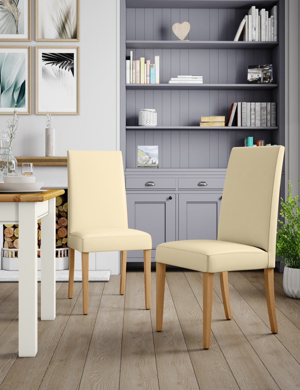 Set of 2 Alton Dining Chairs 2 of 9