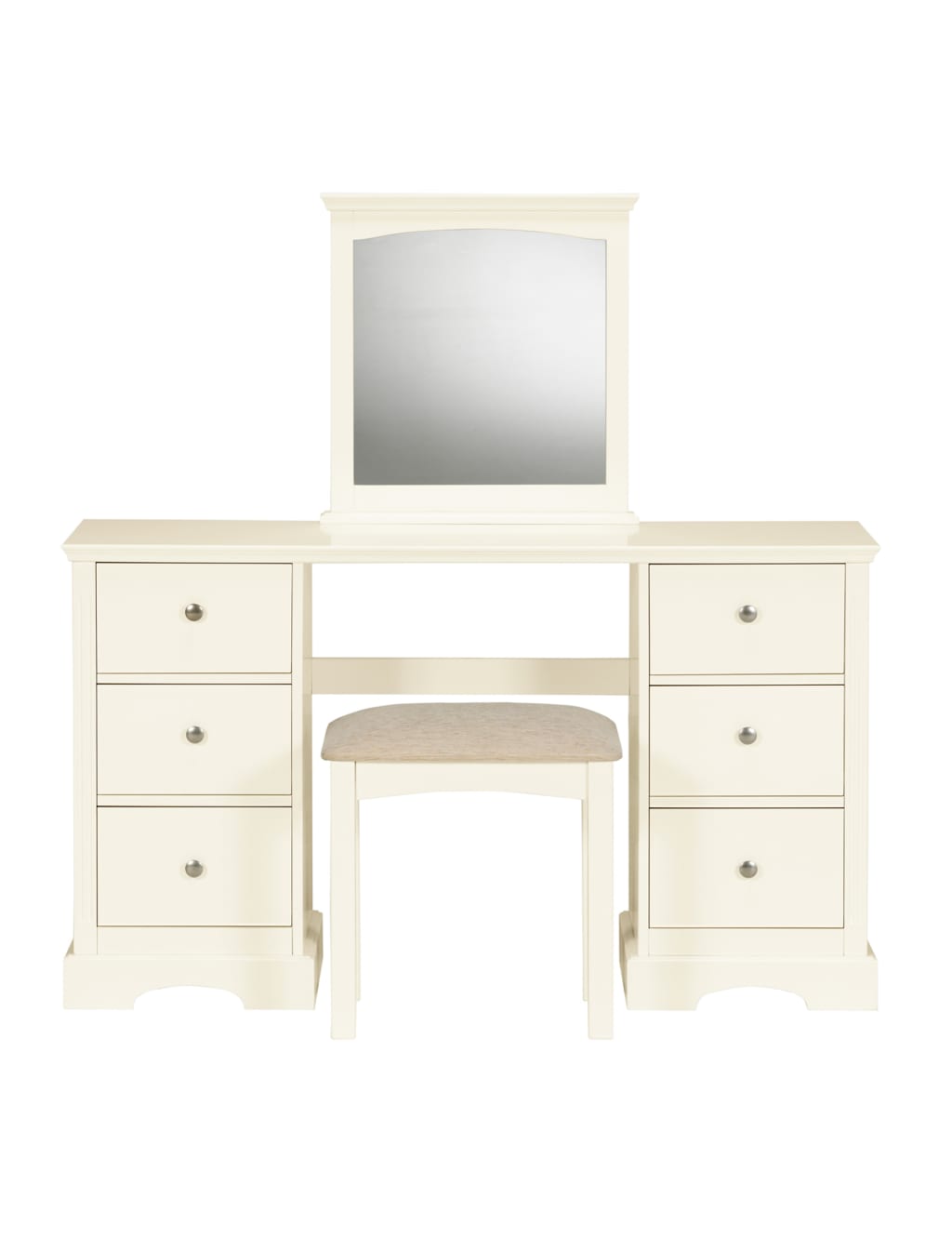Carmelle Dressing Table, Mirror & Stool Set 1 of 6