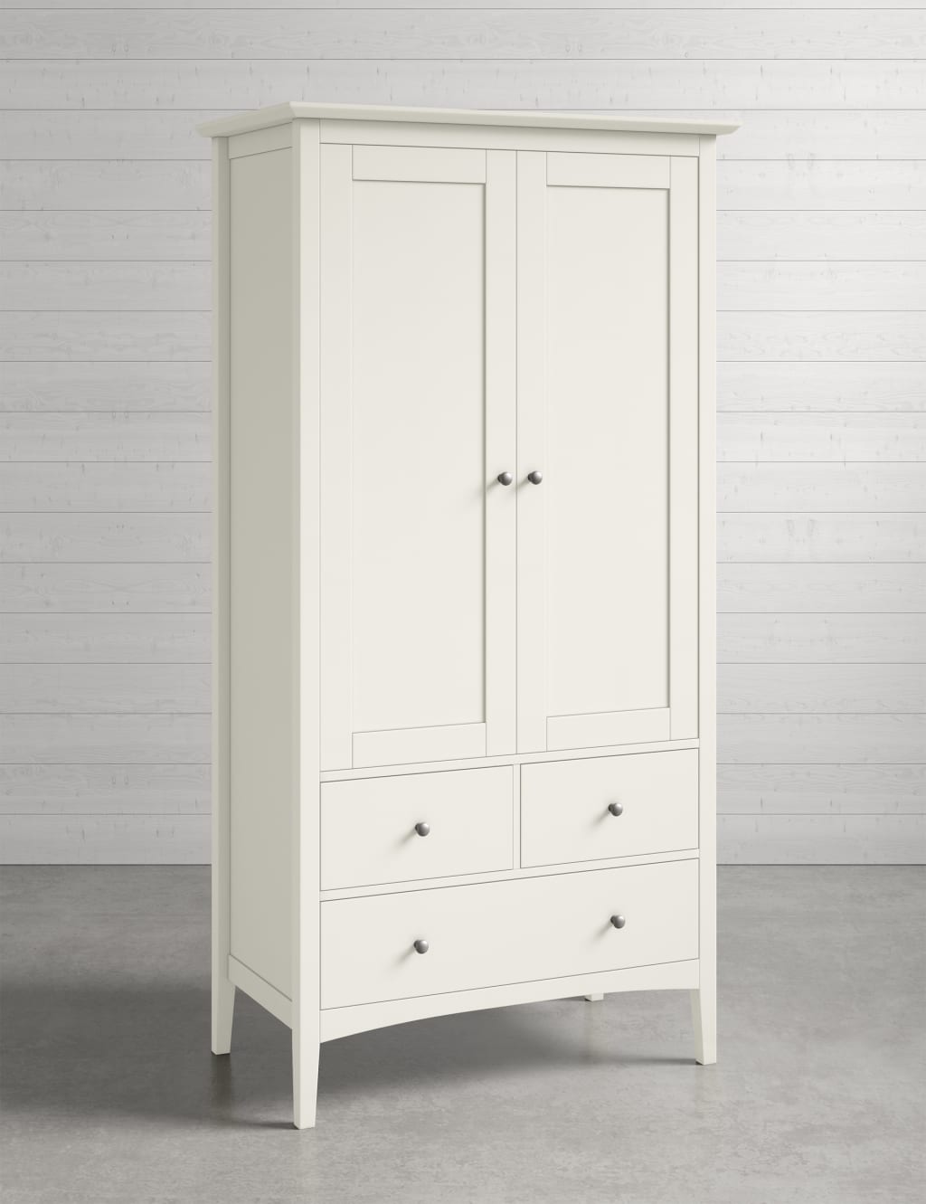 Hastings Ivory Double Wardrobe 2 of 8