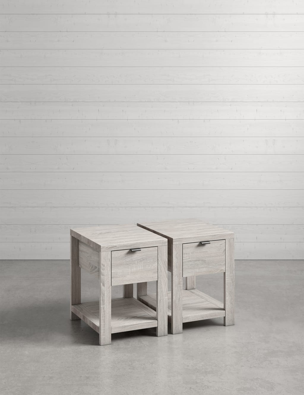 Set of 2 Arlo Small Bedside Tables 1 of 10