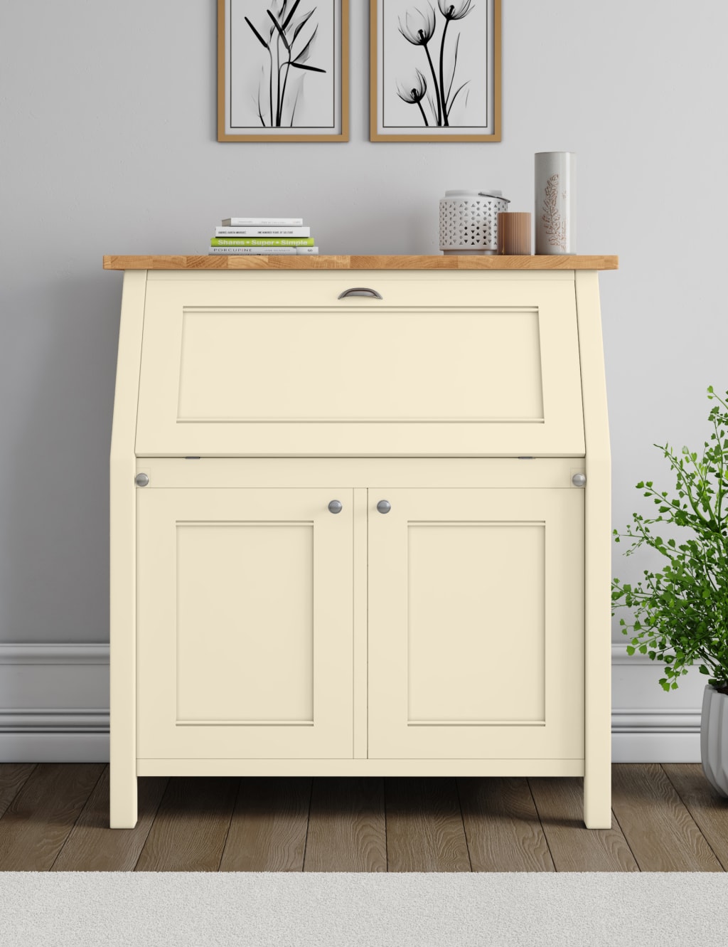 Padstow Bureau Cream 2 of 8