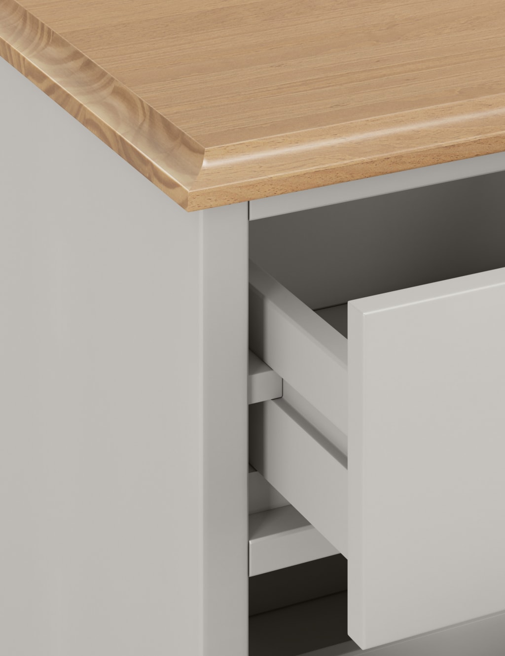 Sandbanks 2 Drawer Bedside Table 3 of 6