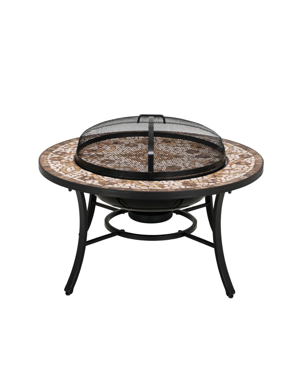 Verona Firepit Dining Table 1 of 7