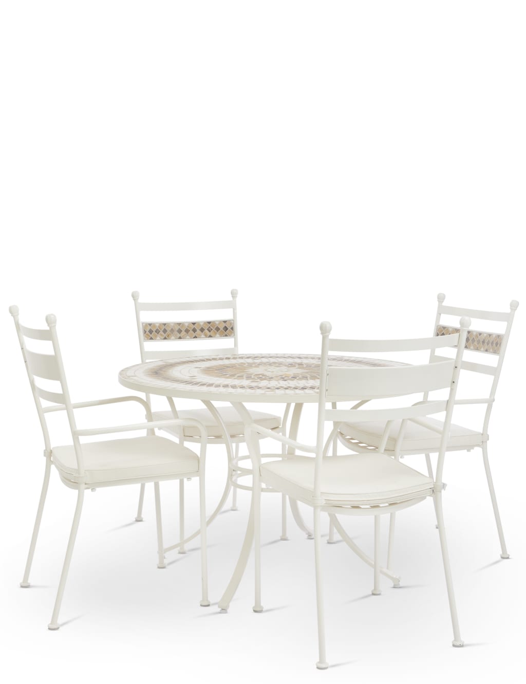 Venezia Marble Table & 4 Chairs 1 of 8