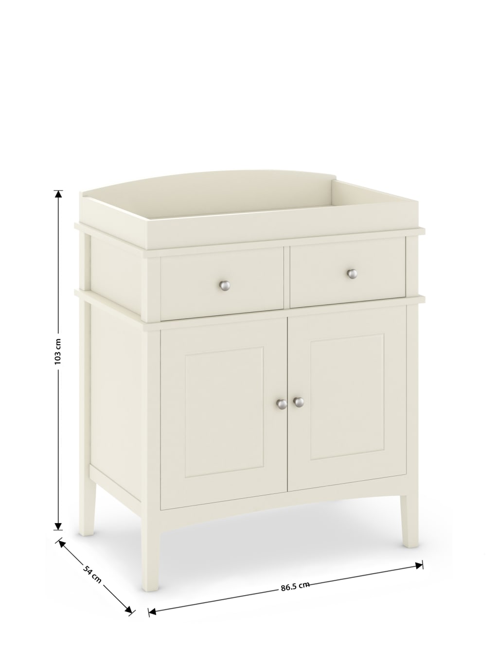 Hastings Ivory Changing Table 8 of 9