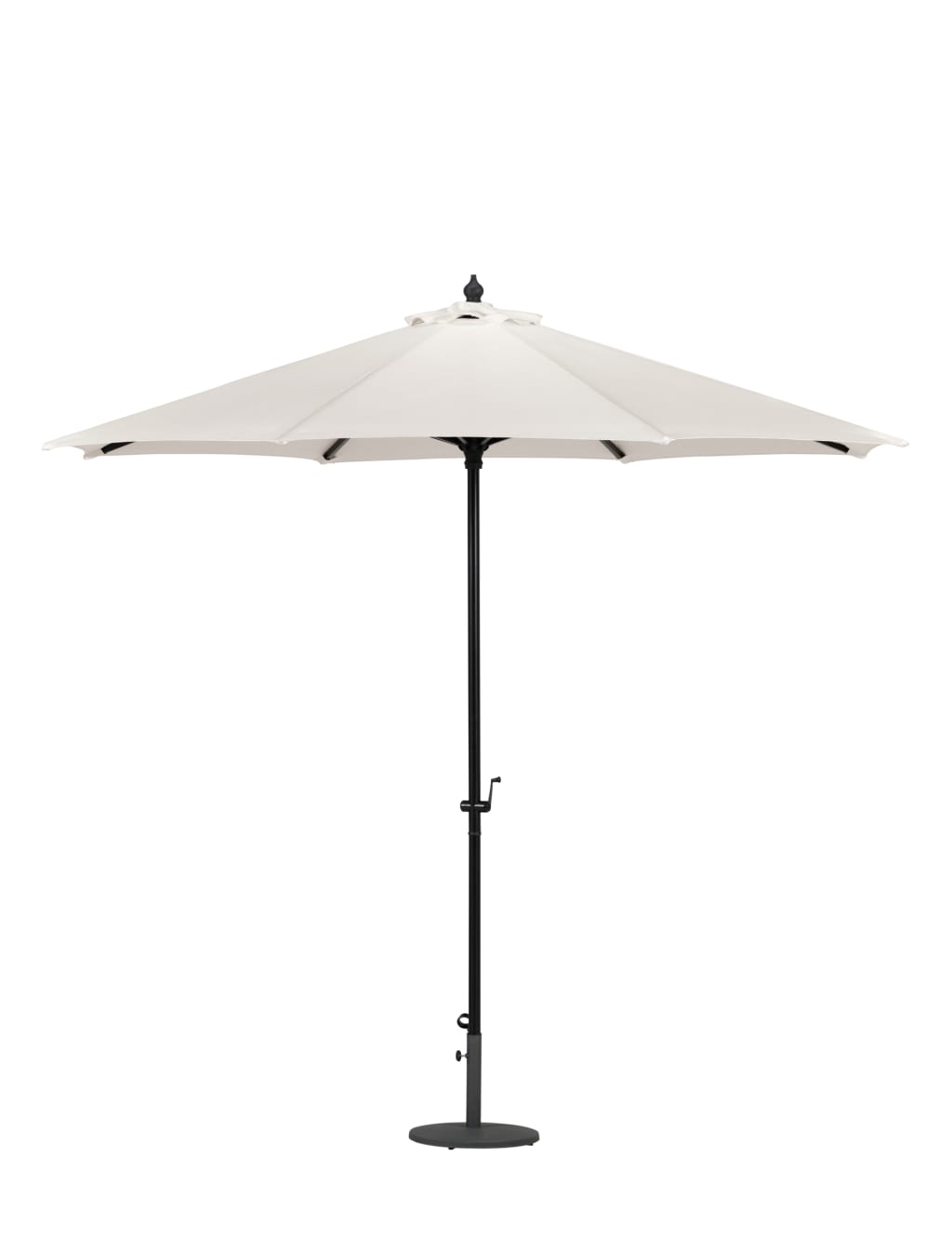 Cream Pole Parasol - Self Assembly 1 of 4
