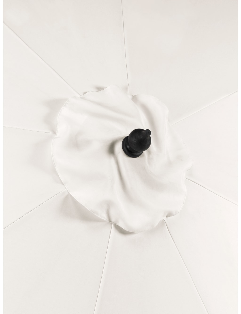 Cream Pole Parasol - Self Assembly 3 of 4