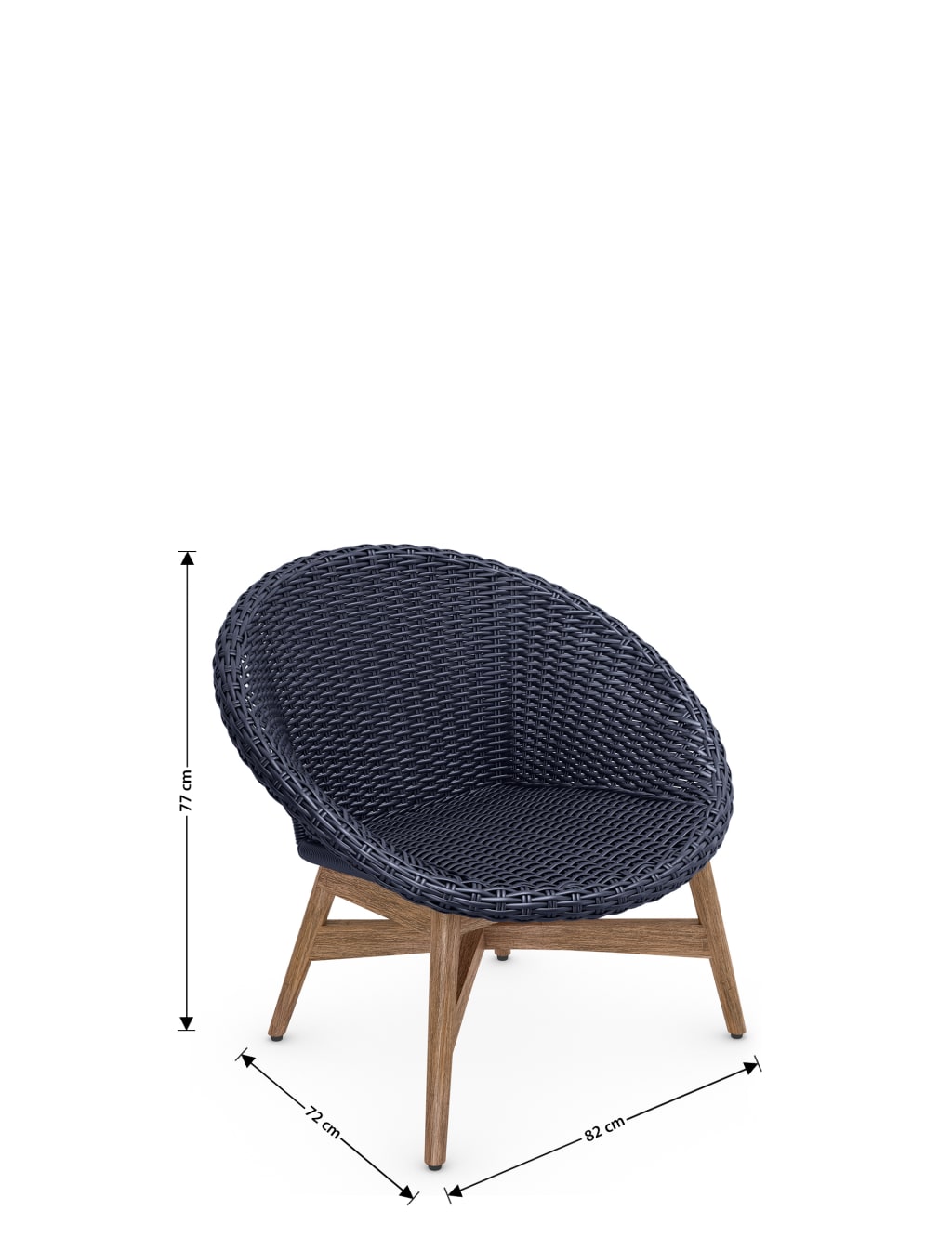 Capri Teak Chair 8 of 8