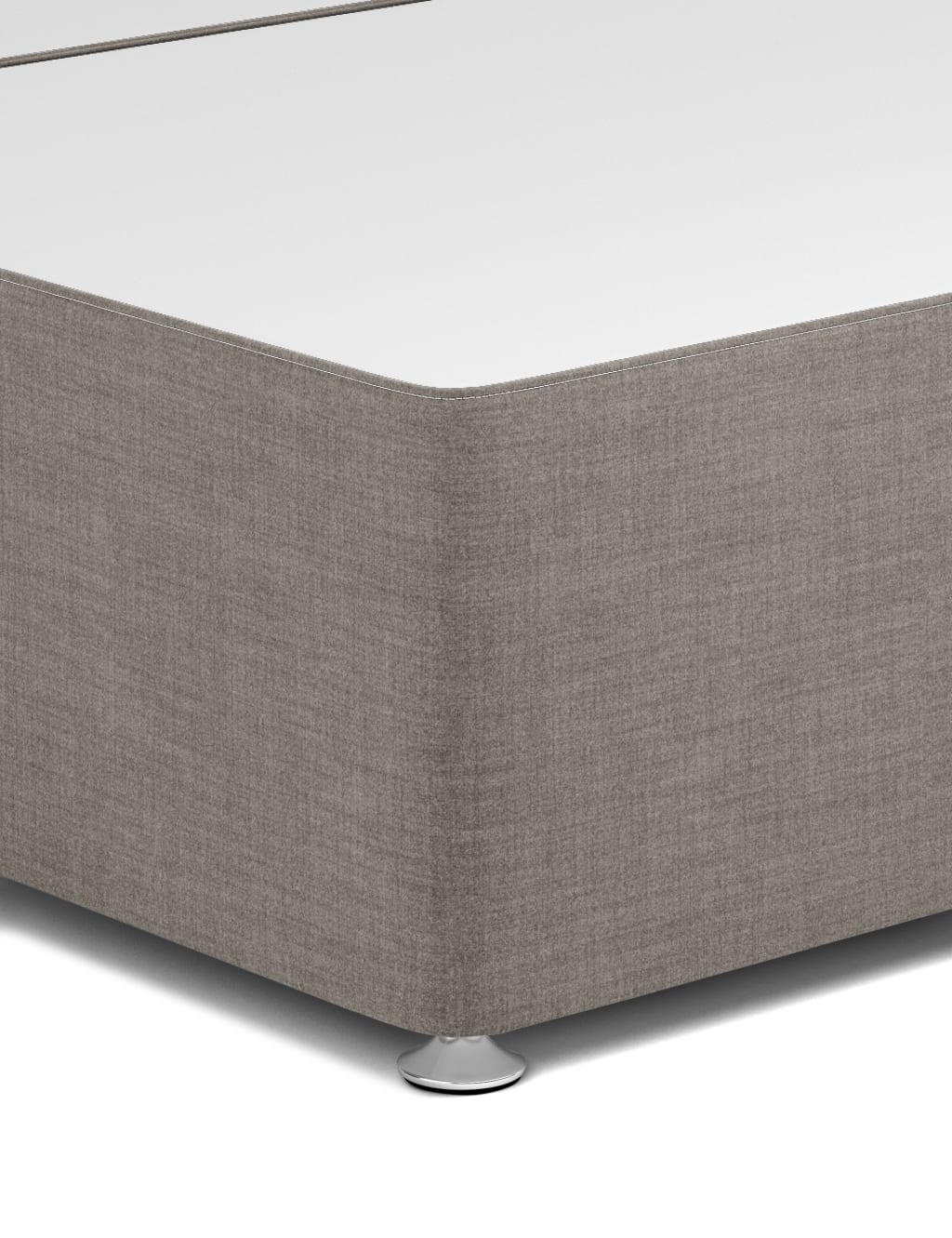 Classic firm top non storage divan 2 of 4