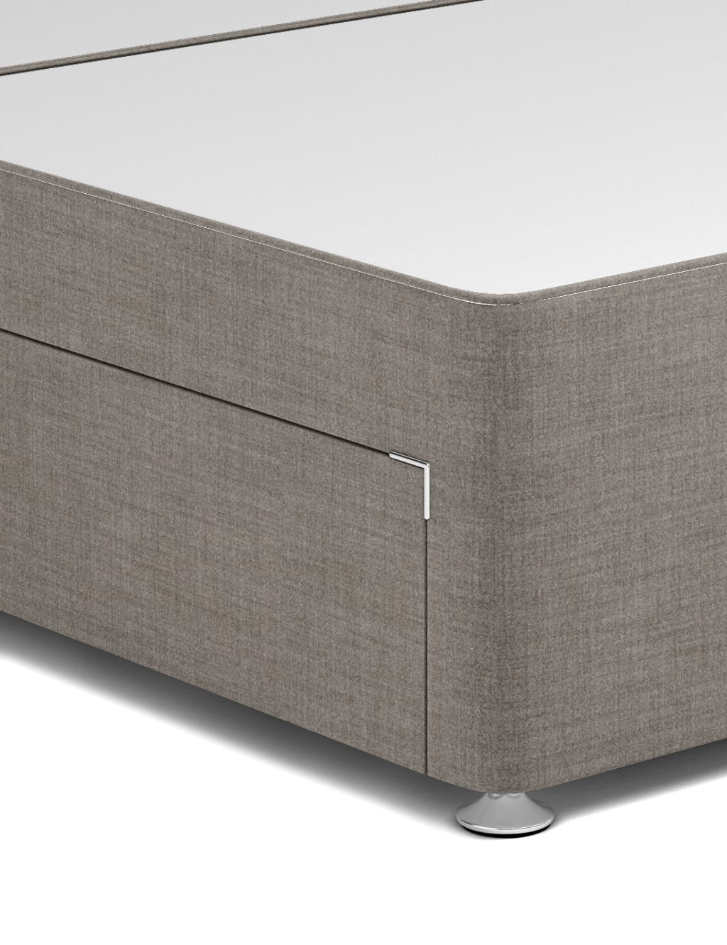 Classic sprung 2+2 drawer divan 2 of 5