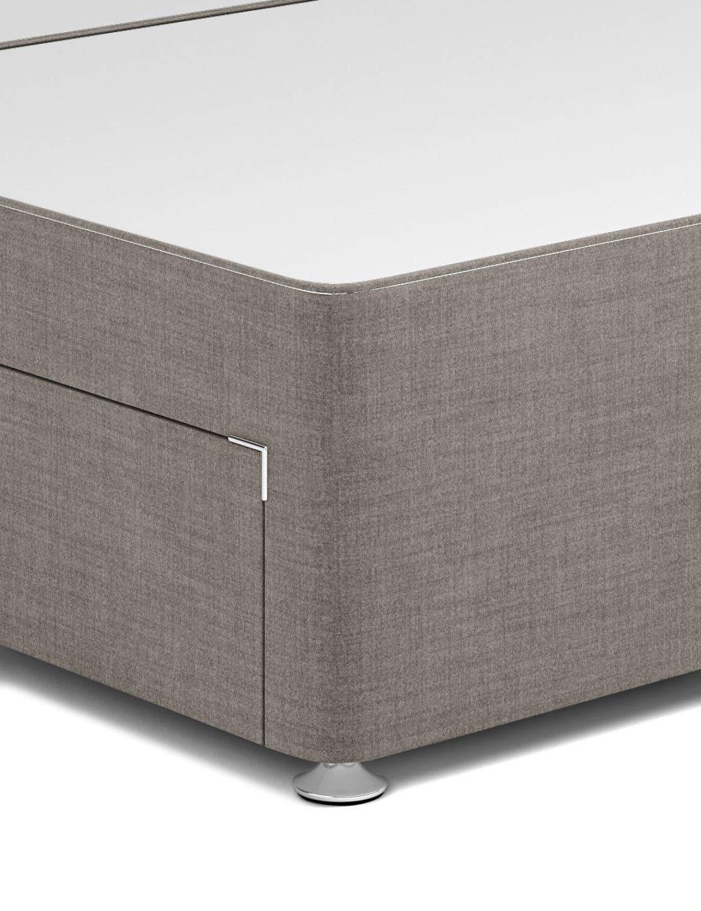 Classic sprung 2 drawer divan 2 of 5