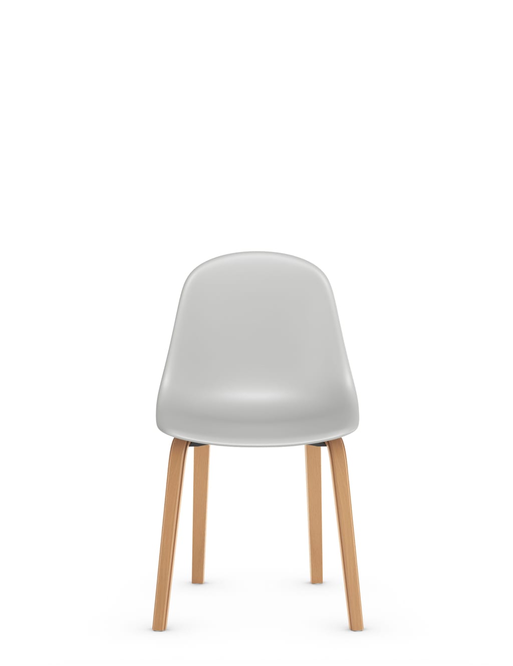 Set of 2 Curved Back Dining Chairs 3 of 7