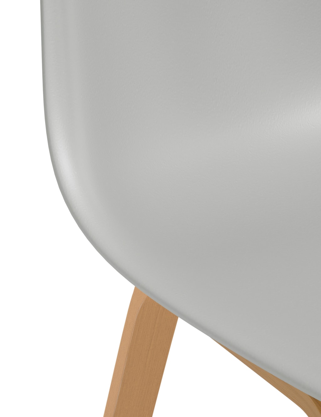 Set of 2 Curved Back Dining Chairs 4 of 7