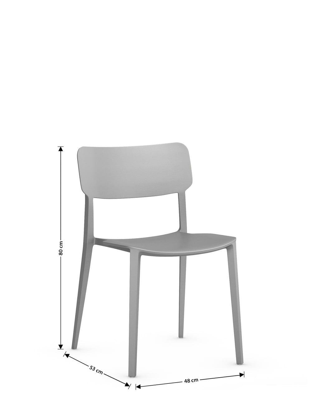 Set of 2 Modern Dining Chairs 6 of 7