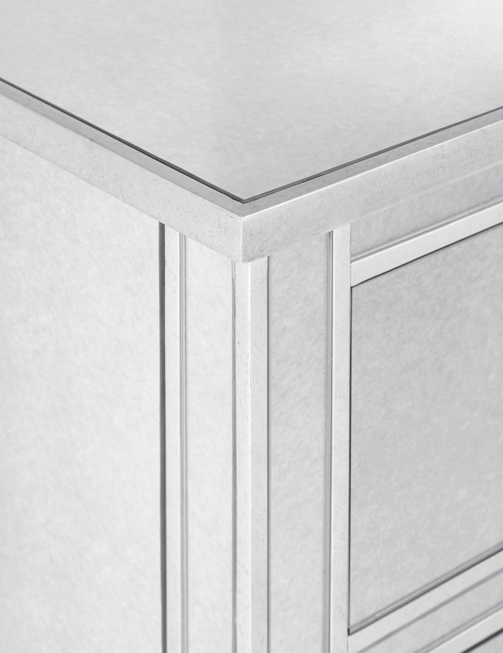Evelyn 3 Drawer Chest Silver 6 of 9