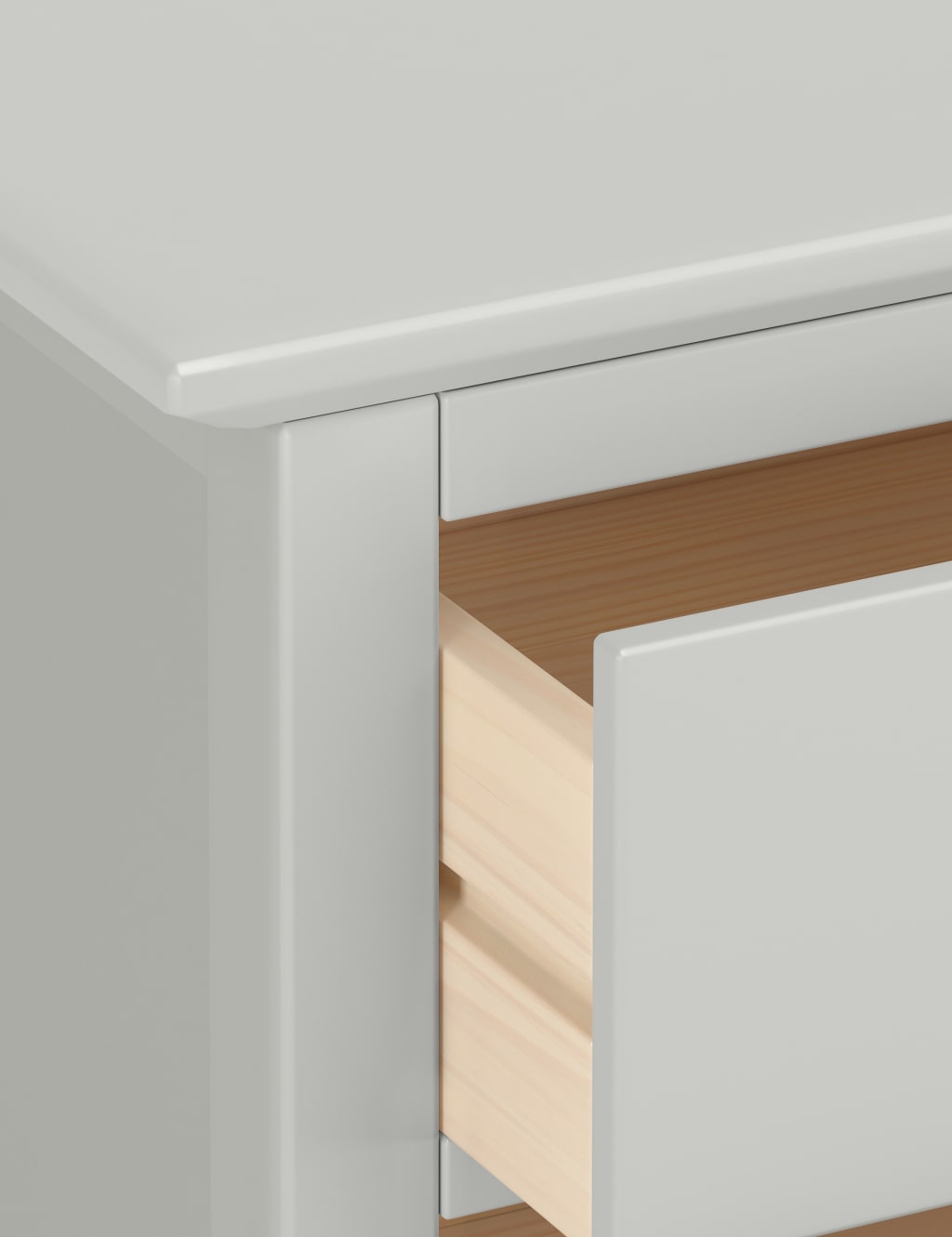 Hastings Grey Bedside Table 3 of 10