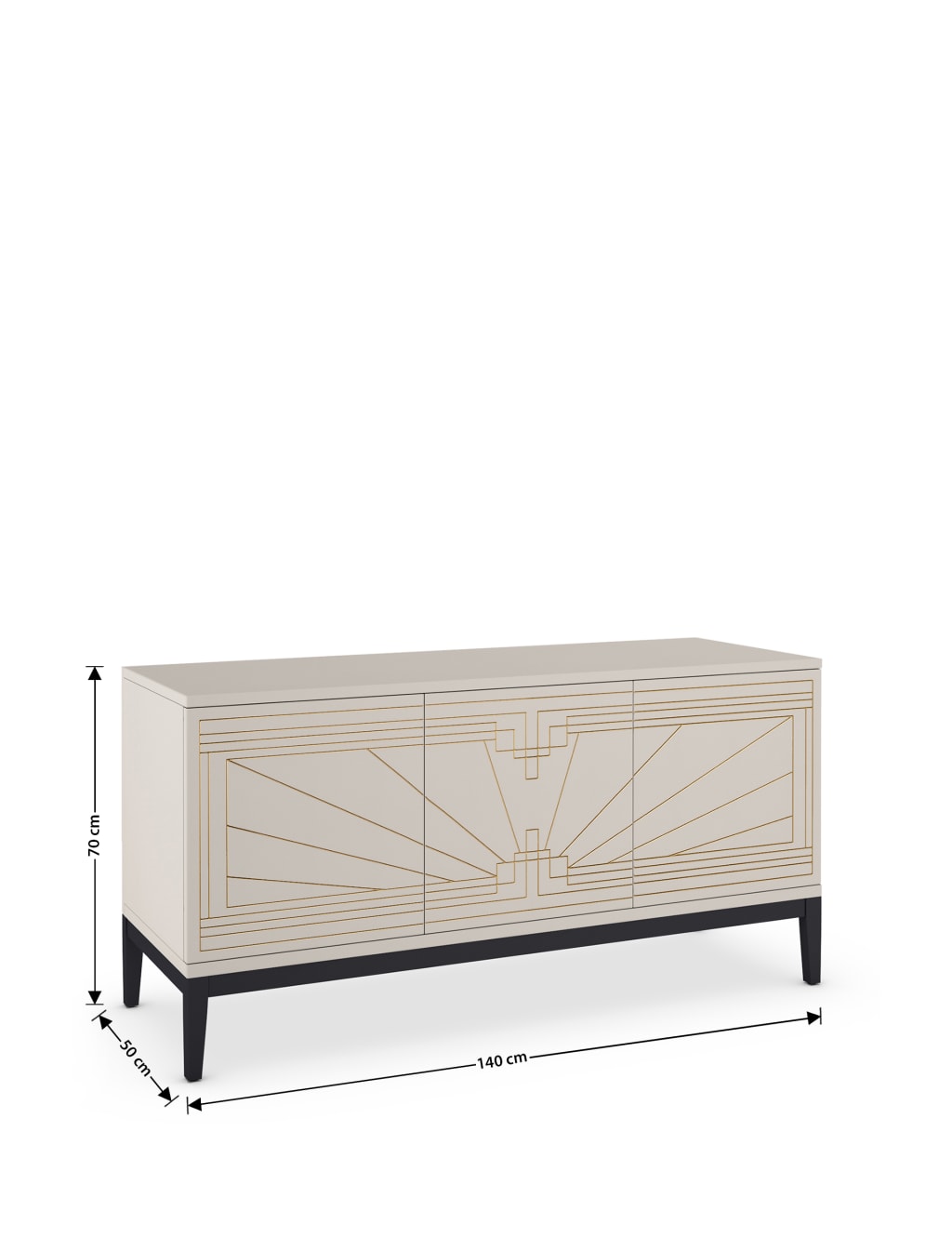 Carraway 3-Door Sideboard 8 of 8