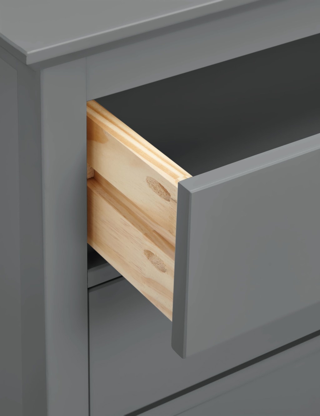 Hastings Dark Grey 3 Drawer Chest 5 of 9