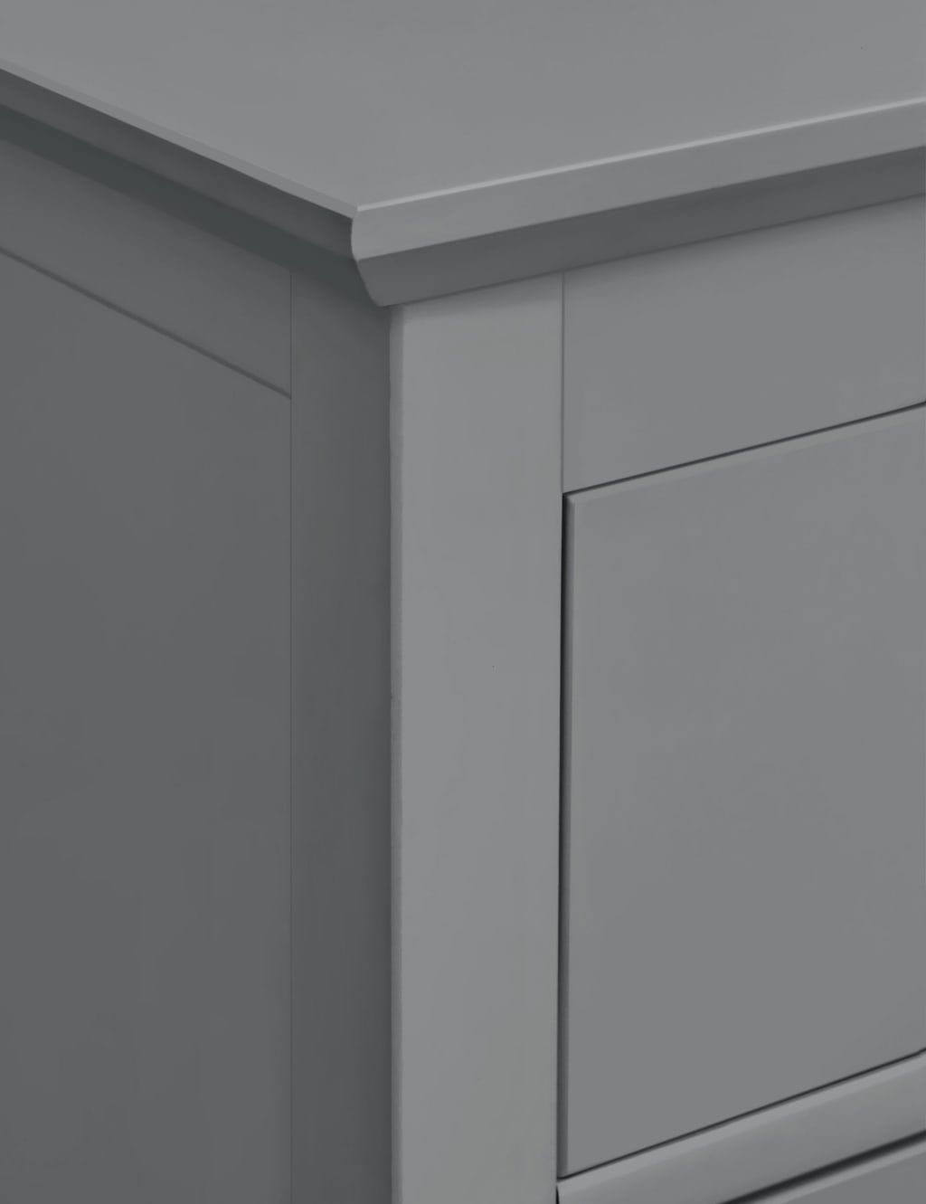 Hastings Dark Grey 3 Drawer Chest 6 of 9