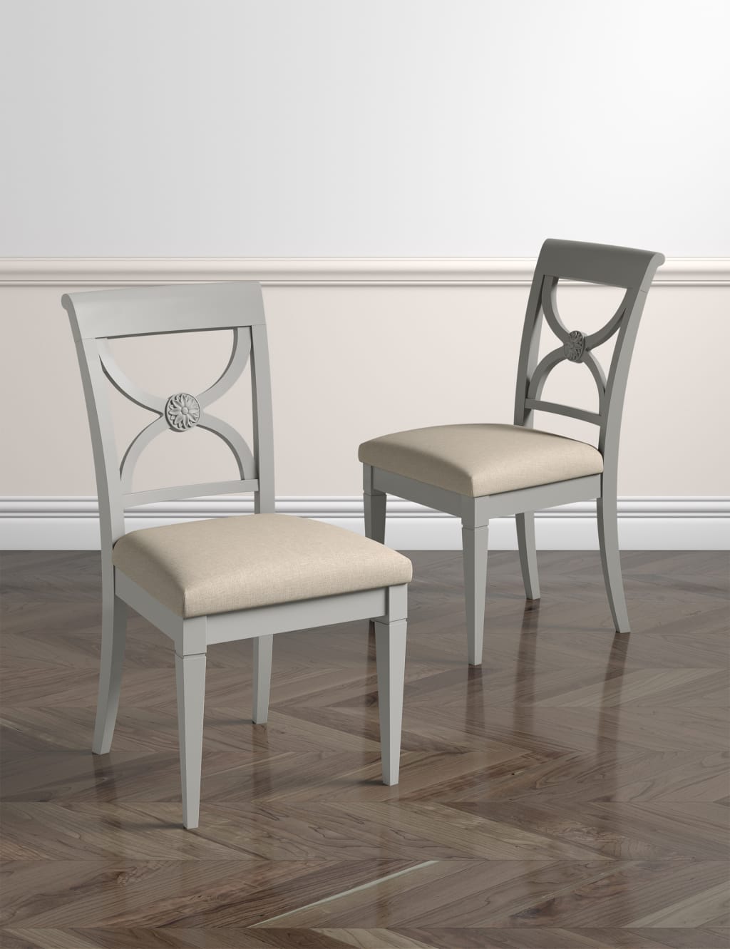 Set of 2 Darcey Dining Chairs 2 of 8