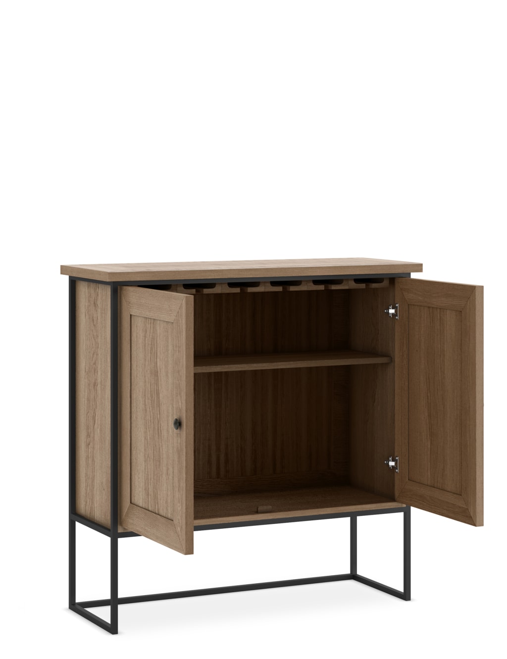 Sanford Parquet Drinks Cabinet 6 of 10
