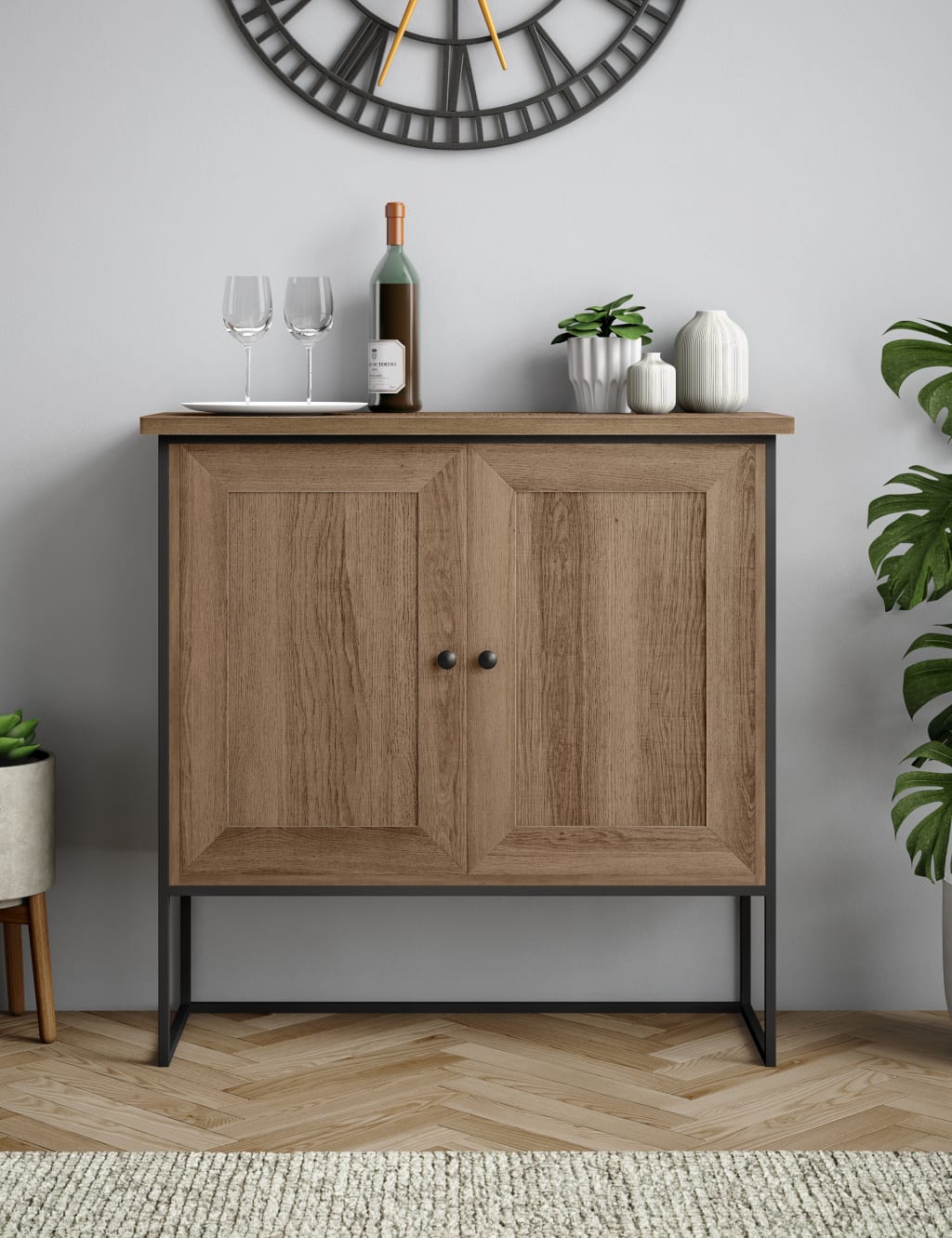 Sanford Parquet Drinks Cabinet 2 of 10