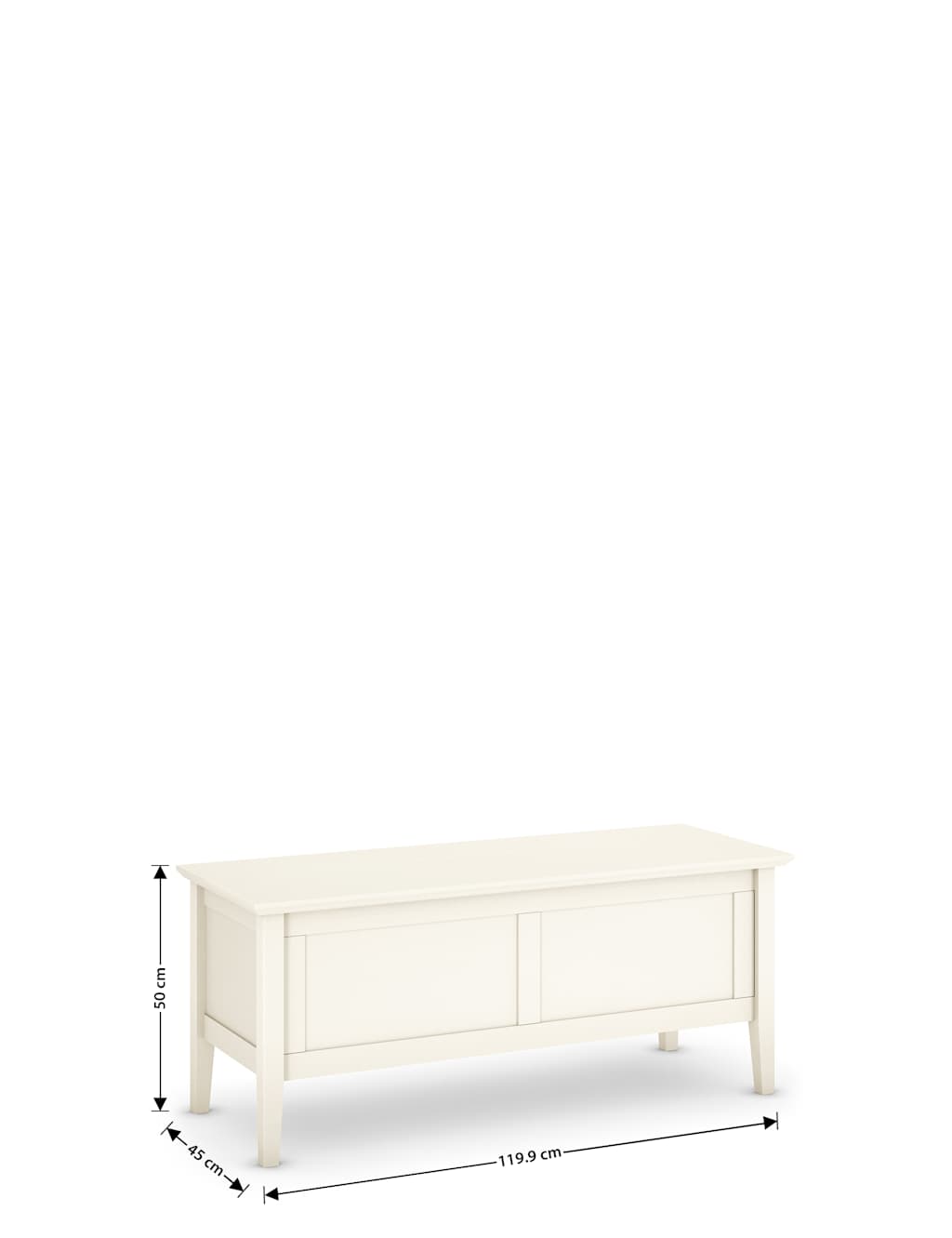 Hastings Ivory Blanket Box 7 of 8
