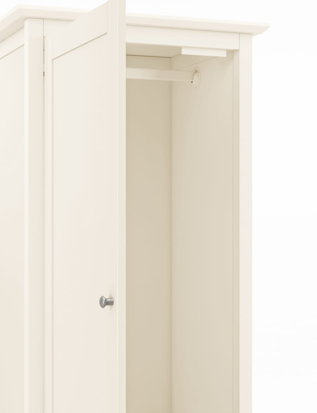 Hastings Ivory Single Wardrobe 4 of 9