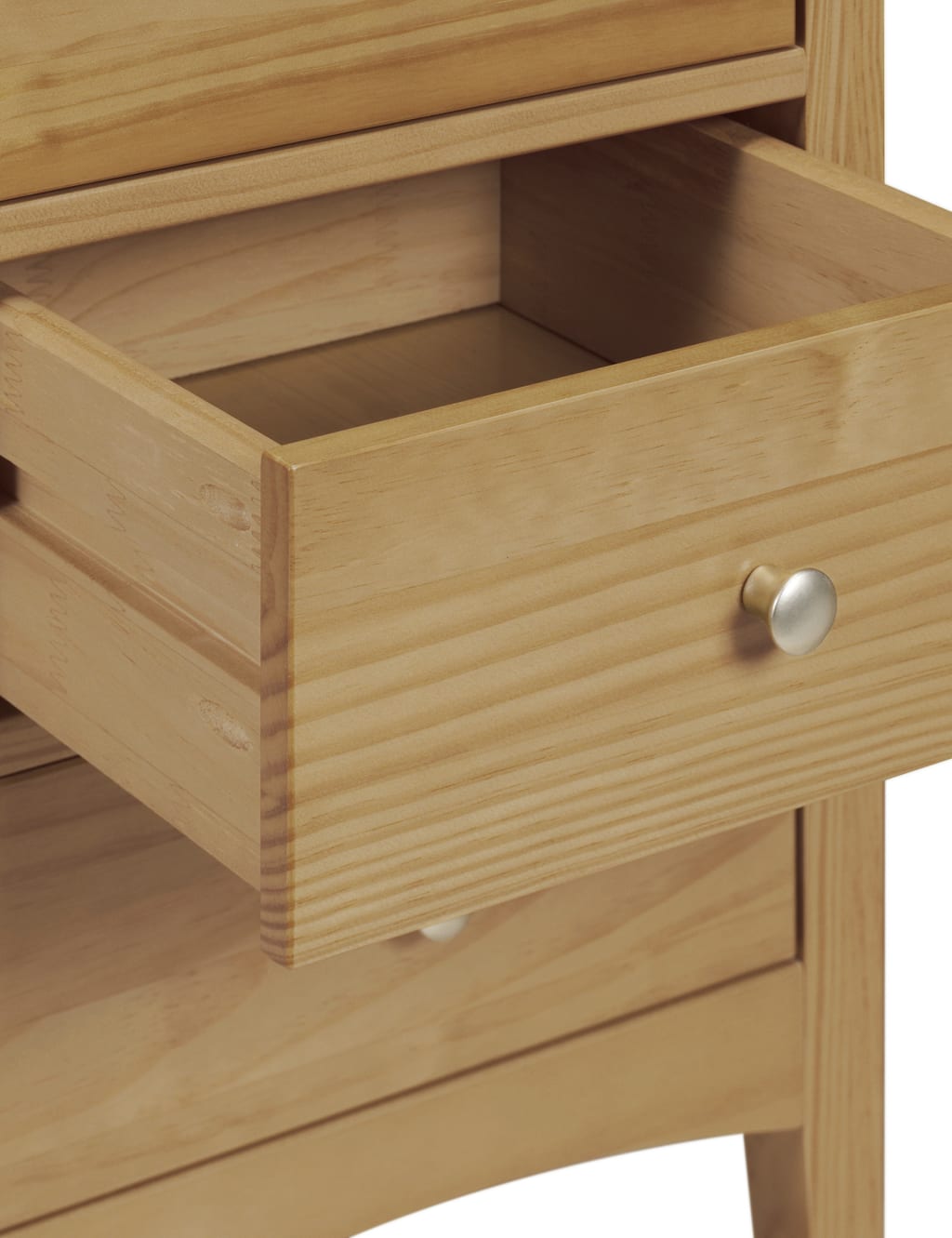 Hastings Light Natural Dressing Table & Stool 6 of 8
