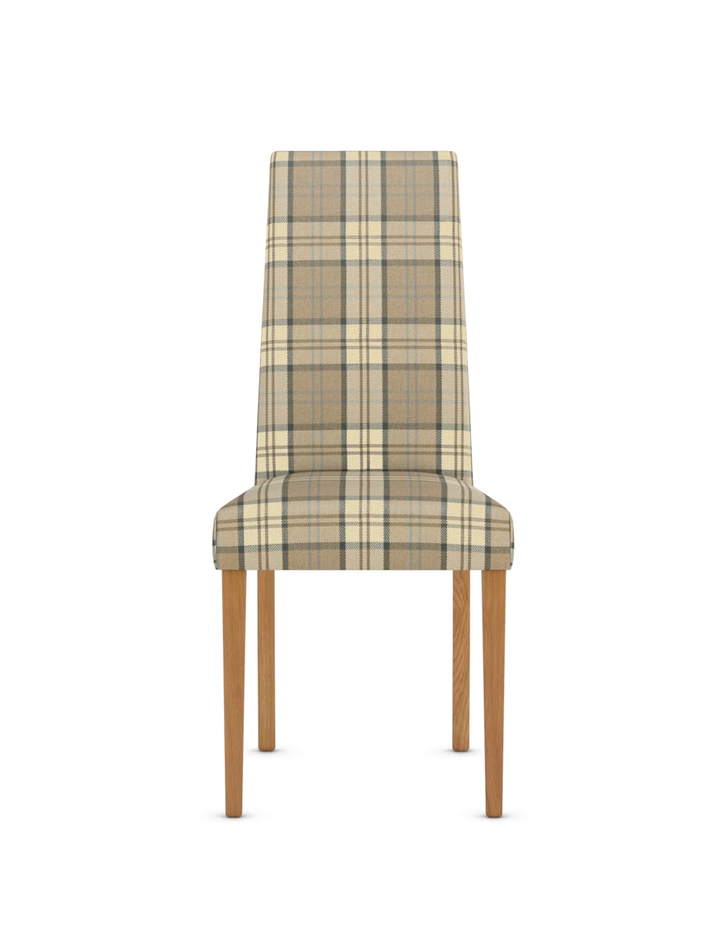Set of 2 Denford Checked Dining Chairs 3 of 8